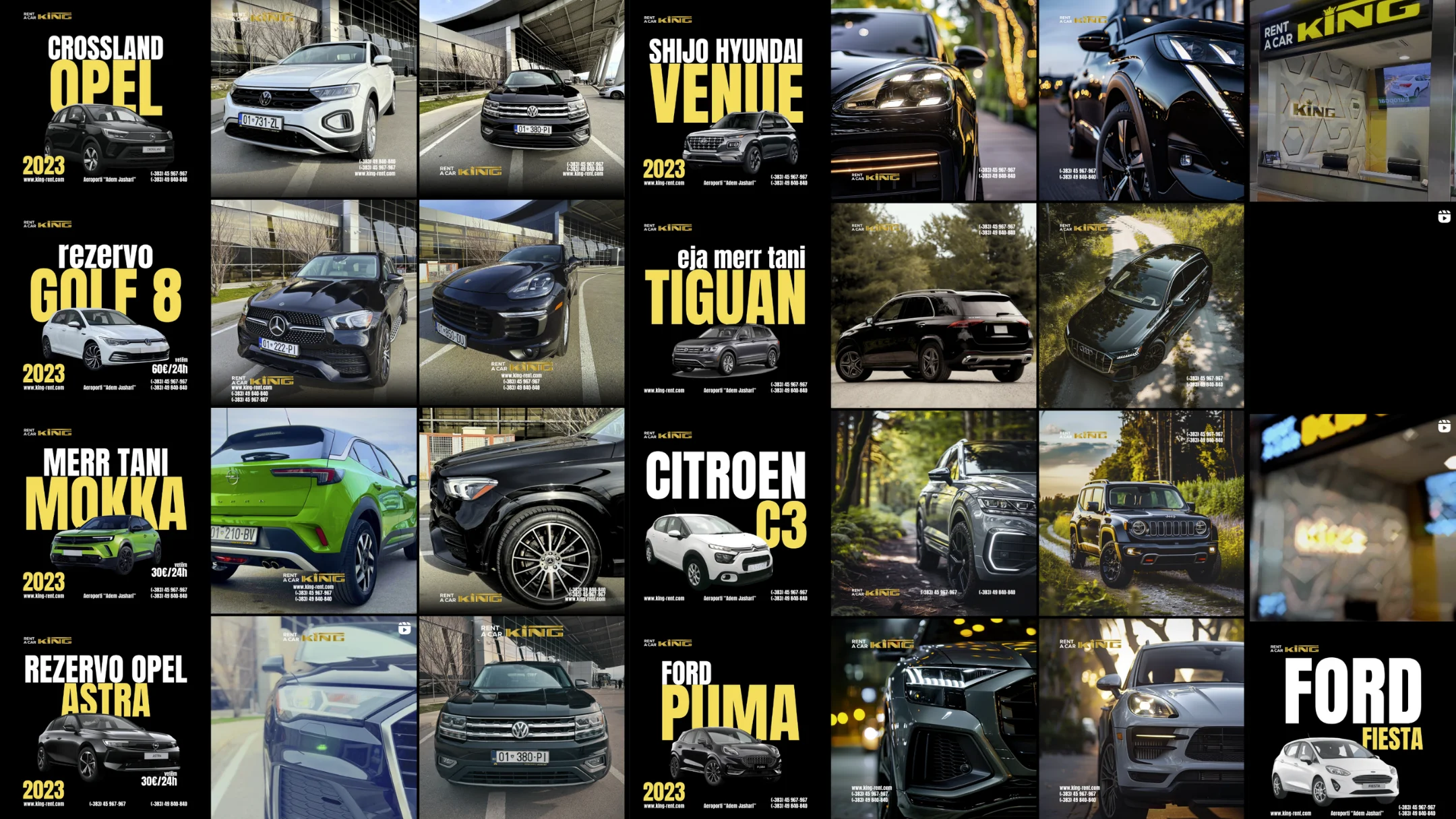 King Rent a Car Social Media Hero Image