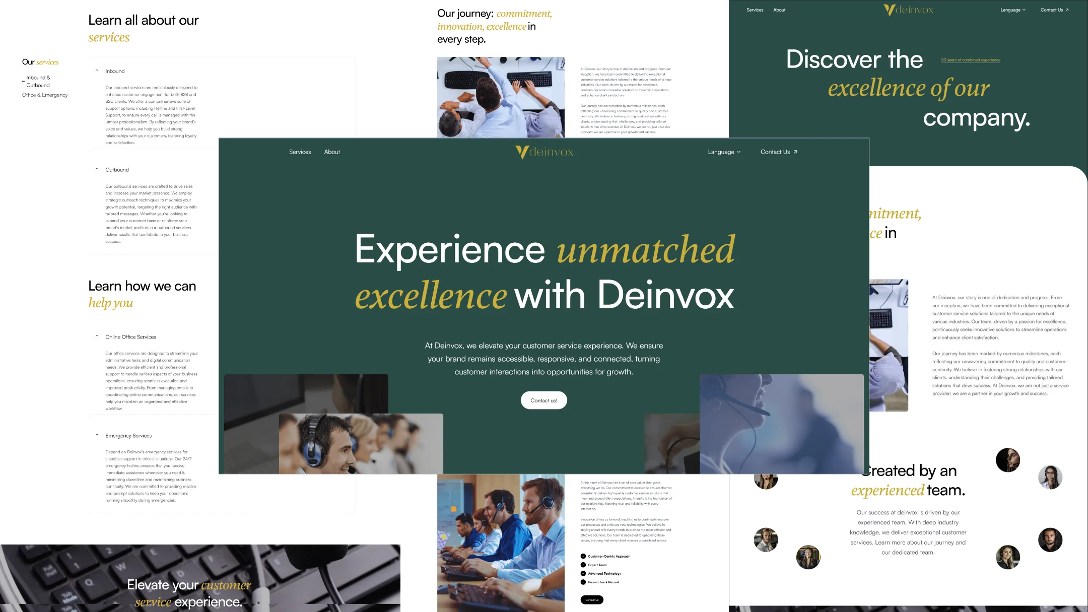 Deinvox Website Hero Image