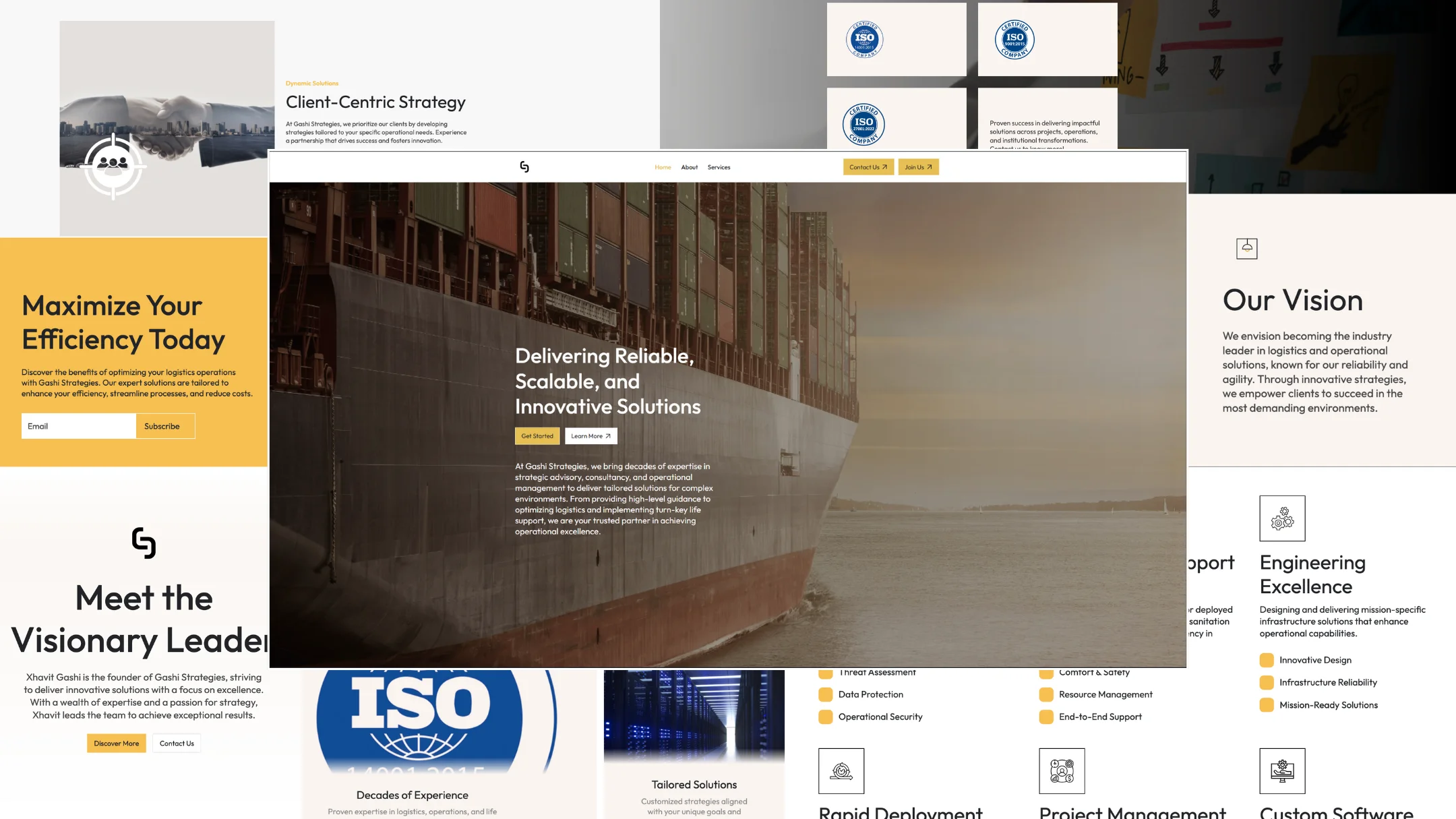 Gashi Strategies Website Hero Image