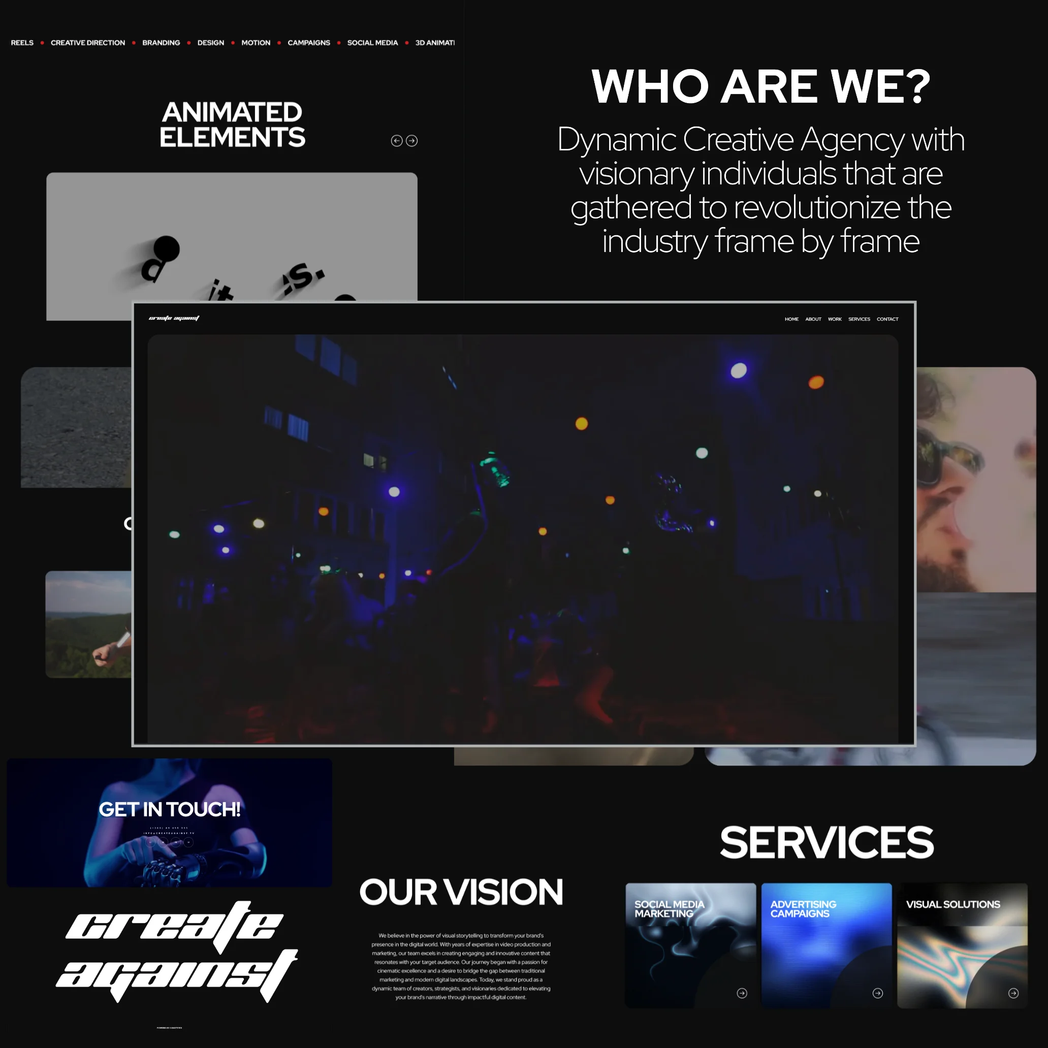 Create Against Website