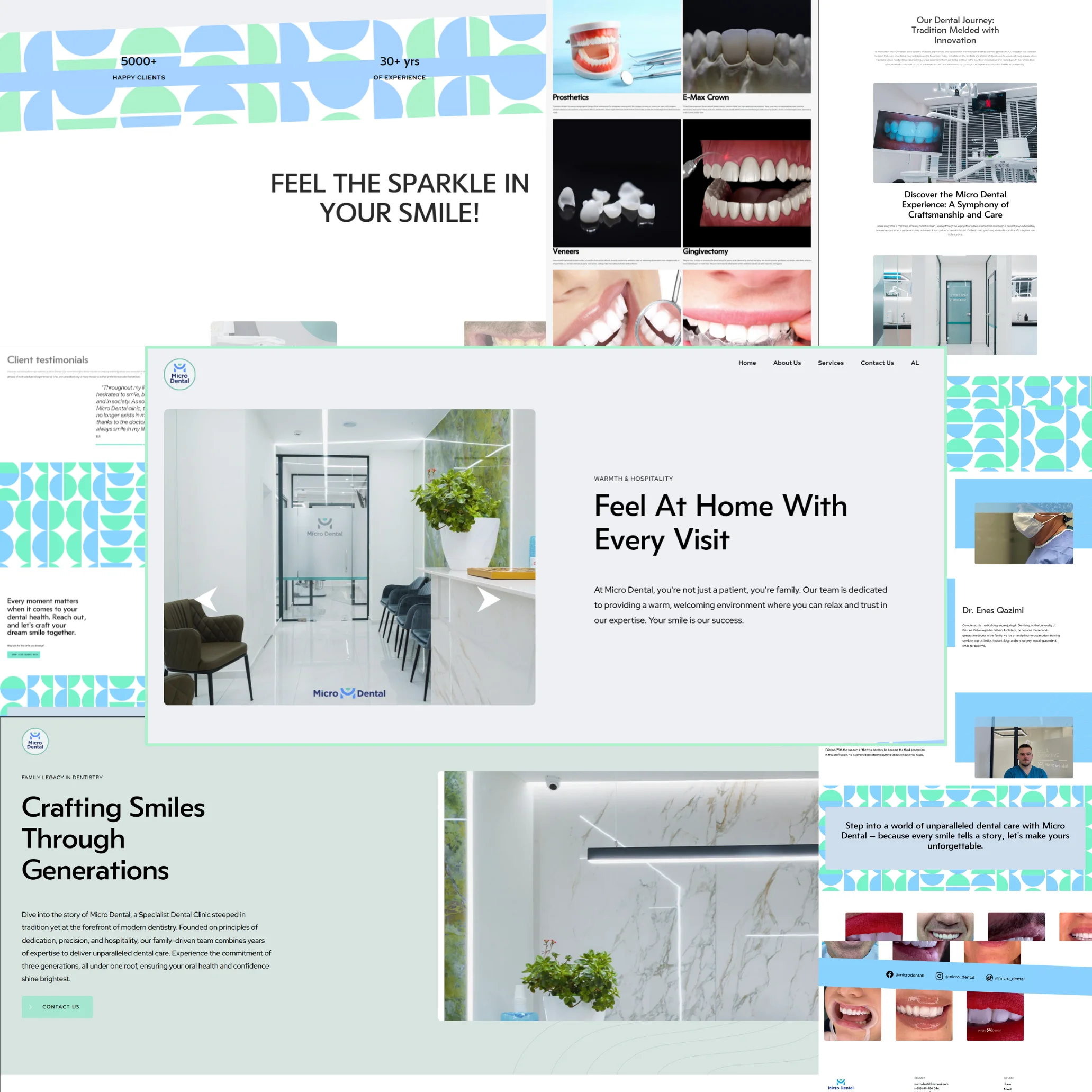 Micro Dental Website