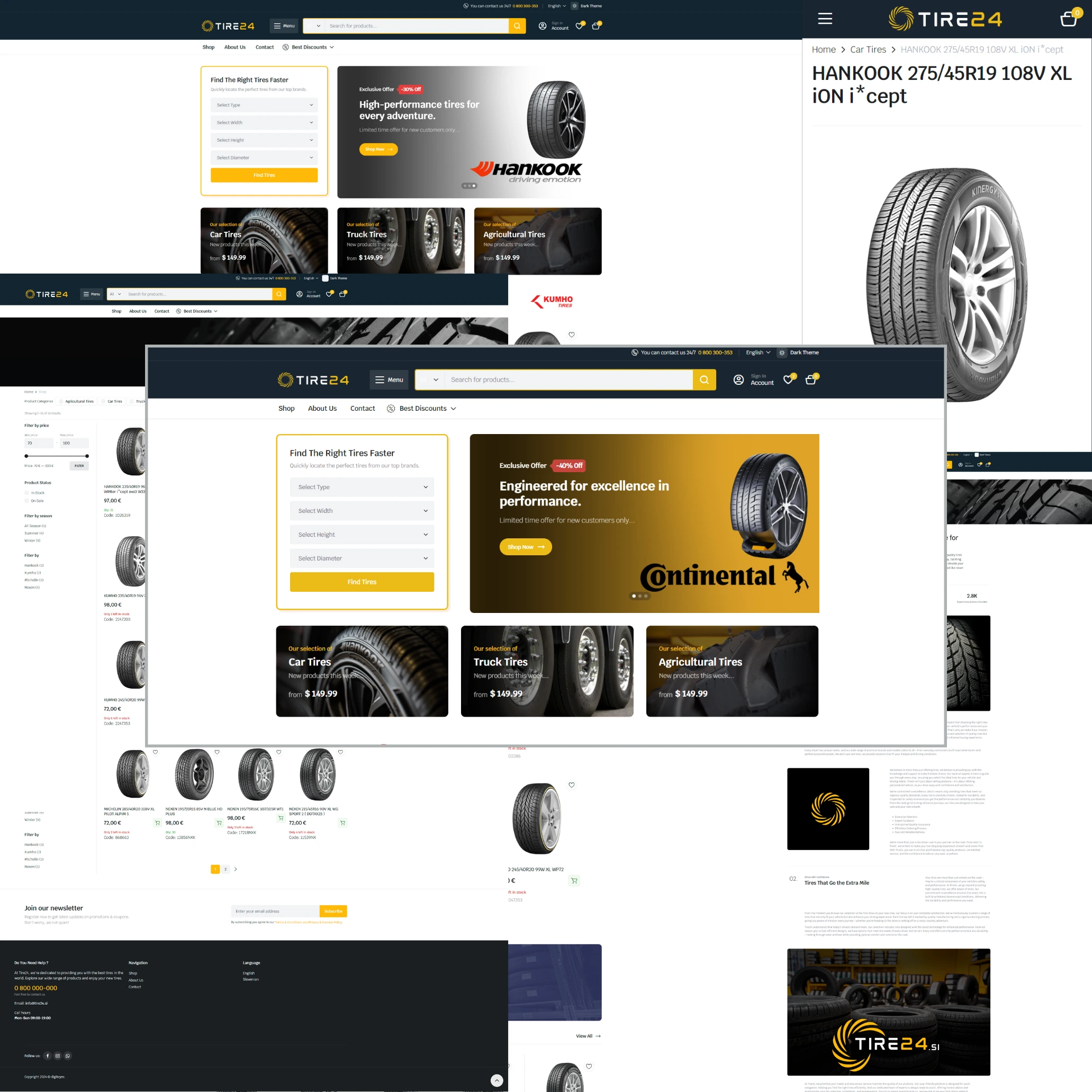 Tire24 E-commerce