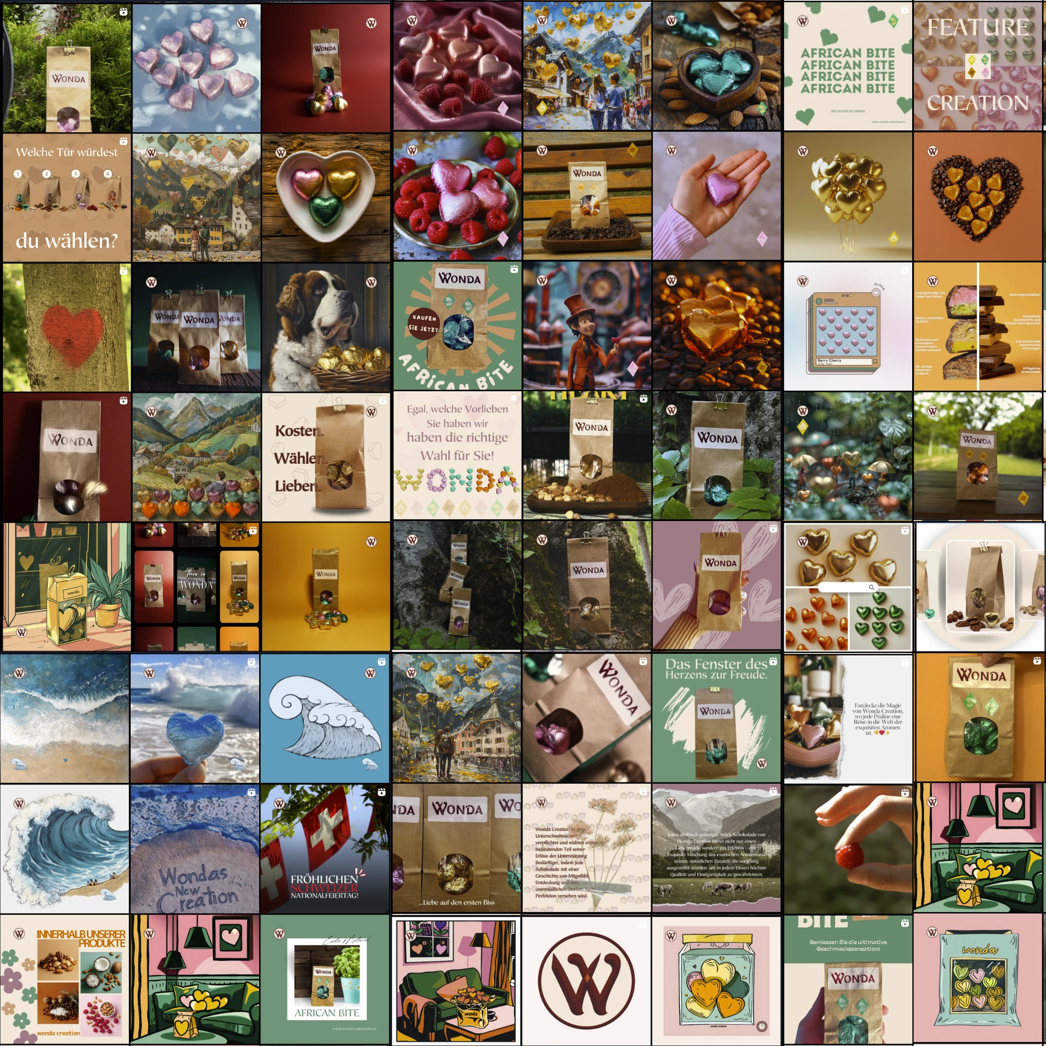 Wonda Creation Social Media